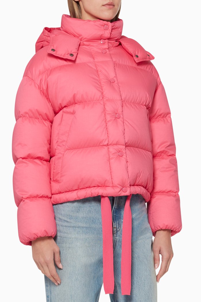 

Onia Quilted Down Jacket, Pink