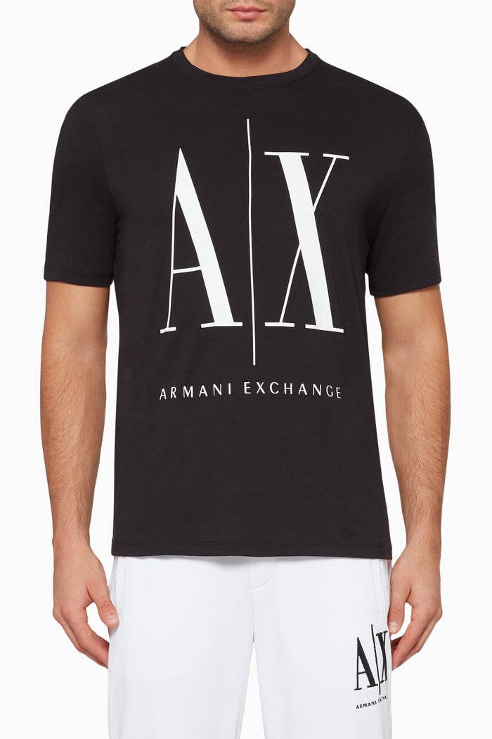 

Logo Print T-Shirt, Black