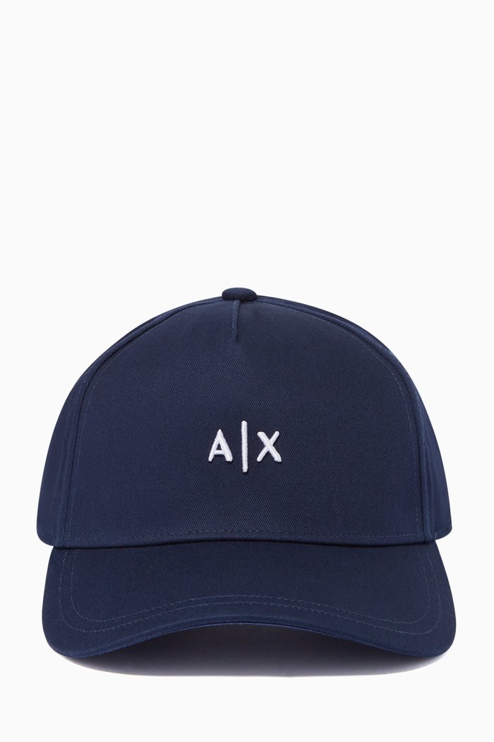 

Embroidered Logo Baseball Cap, Blue