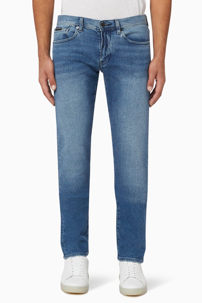 

J13 Slim-Fit Stretch Denim Jeans, Blue