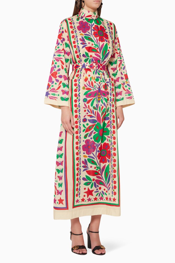 

Star Garden-Print Dress, Multicolour