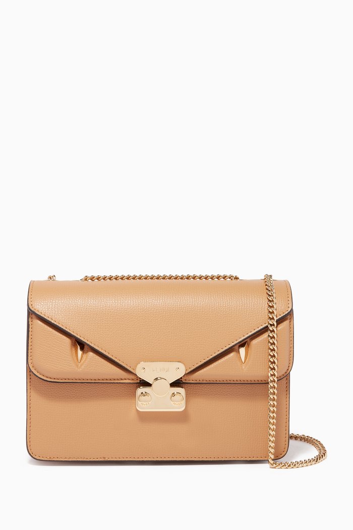 

Bug Bag Grainy Leather Bag, Brown