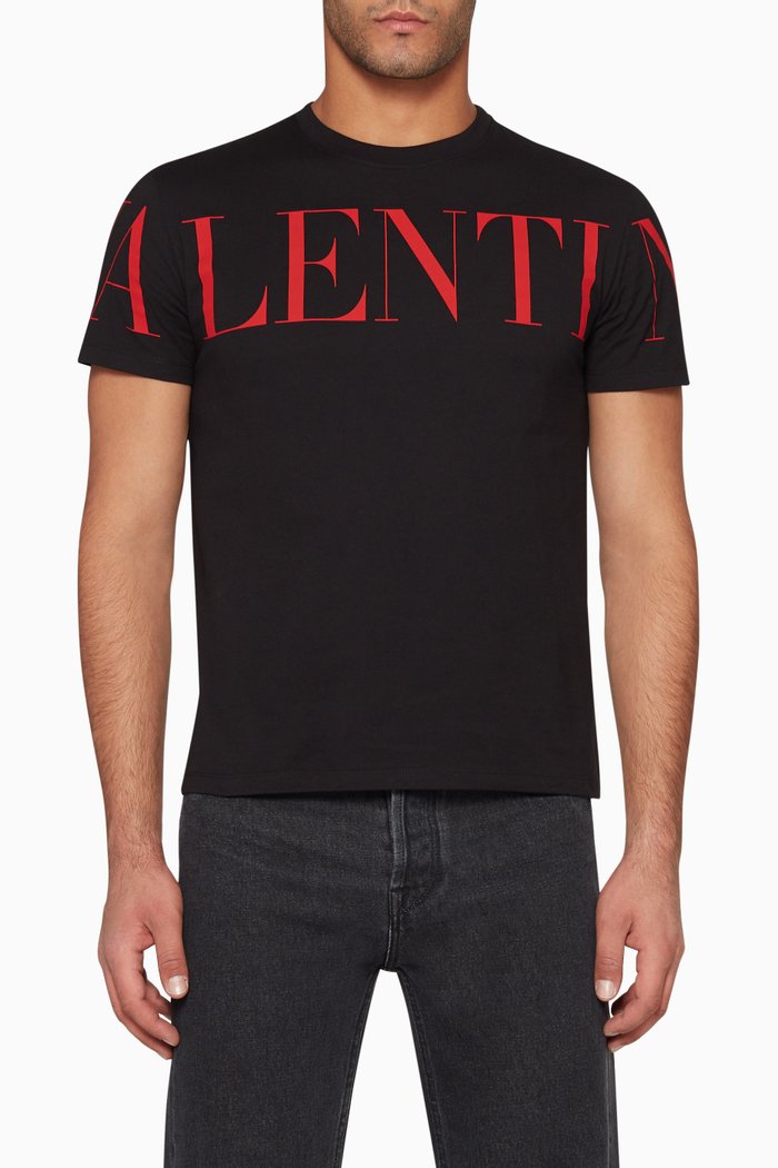 

Logo-Print T-Shirt, Black