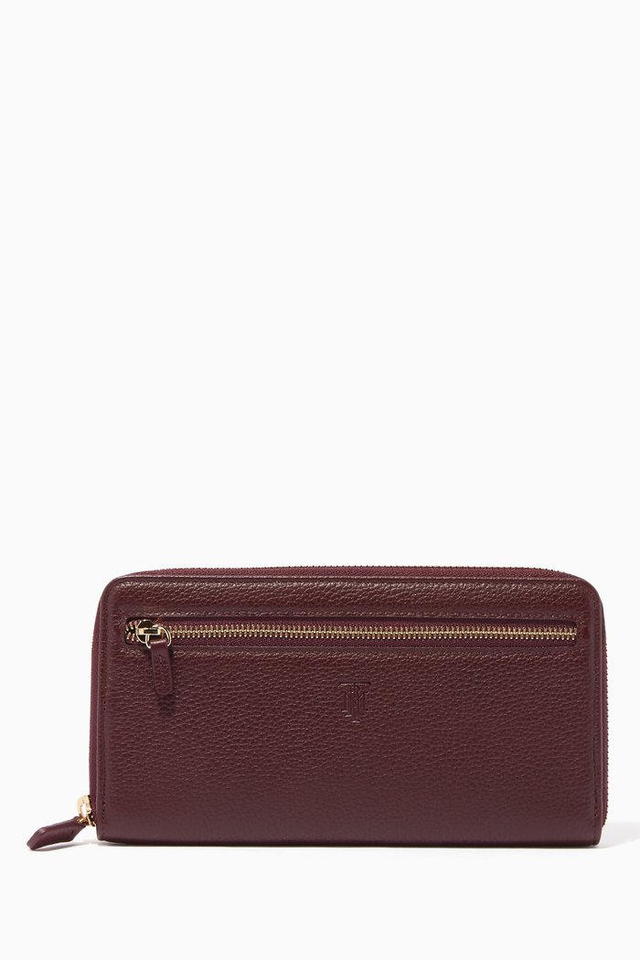 

Classic Travel Wallet, Burgundy