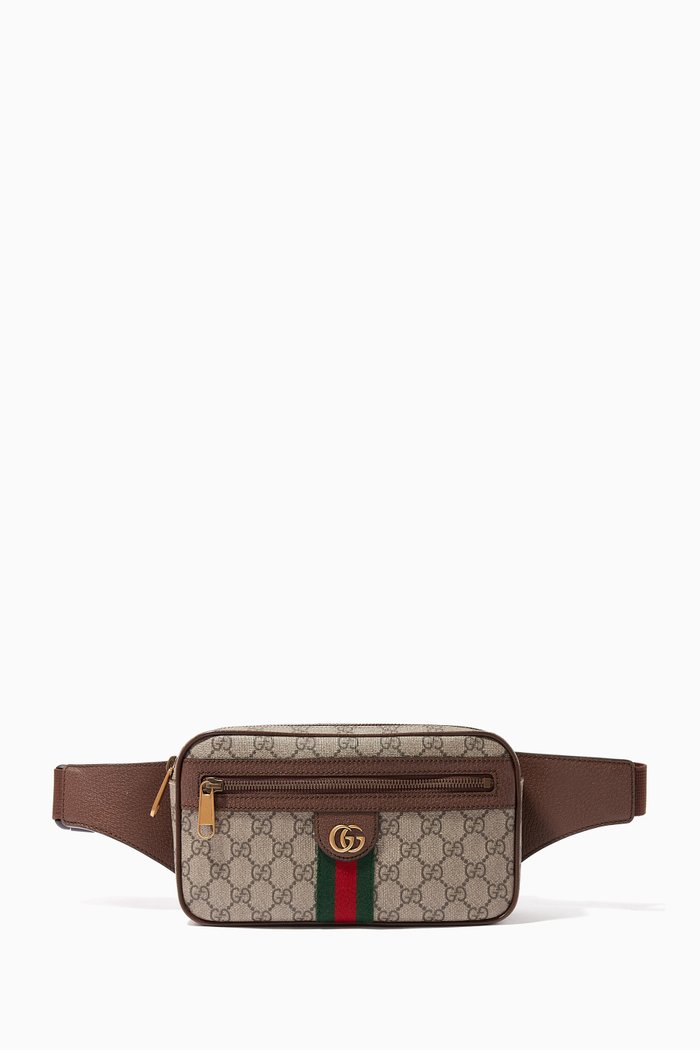 

Ophidia GG Belt Bag, Neutral