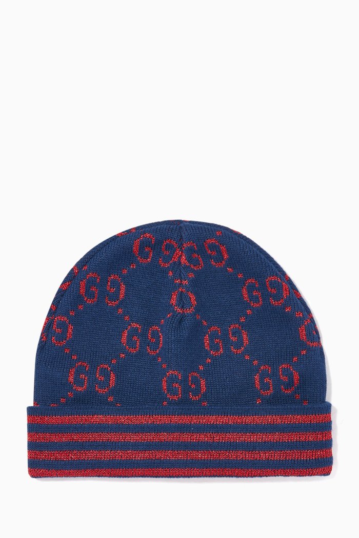 

Gilina Wool Beanie Hat, Blue