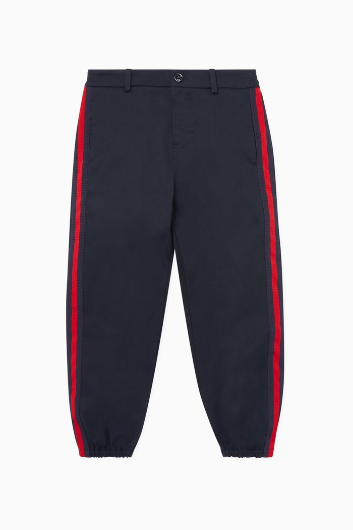 

Gabardine Trousers, Blue