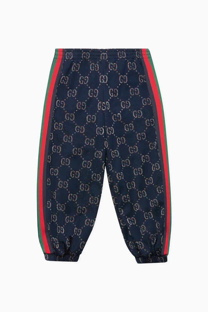 

GG Logo Track Pants, Blue