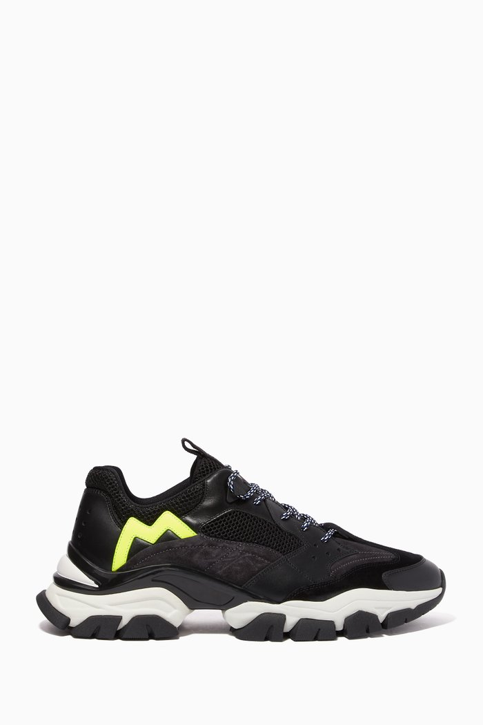 

Leave No Trace Running Sneakers, Black