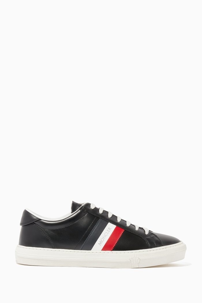 

New Monaco Leather Sneakers, Blue