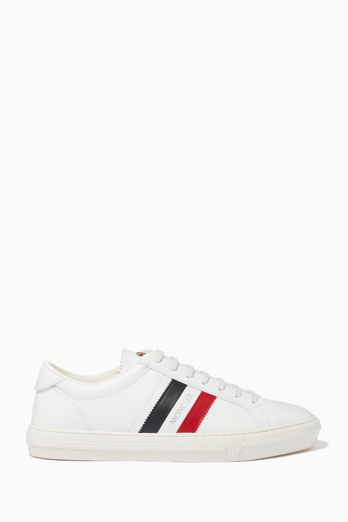 

New Monaco Leather Sneakers, White