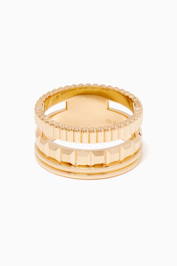 

Quatre Radiant Edition Ring in 18kt Yellow Gold