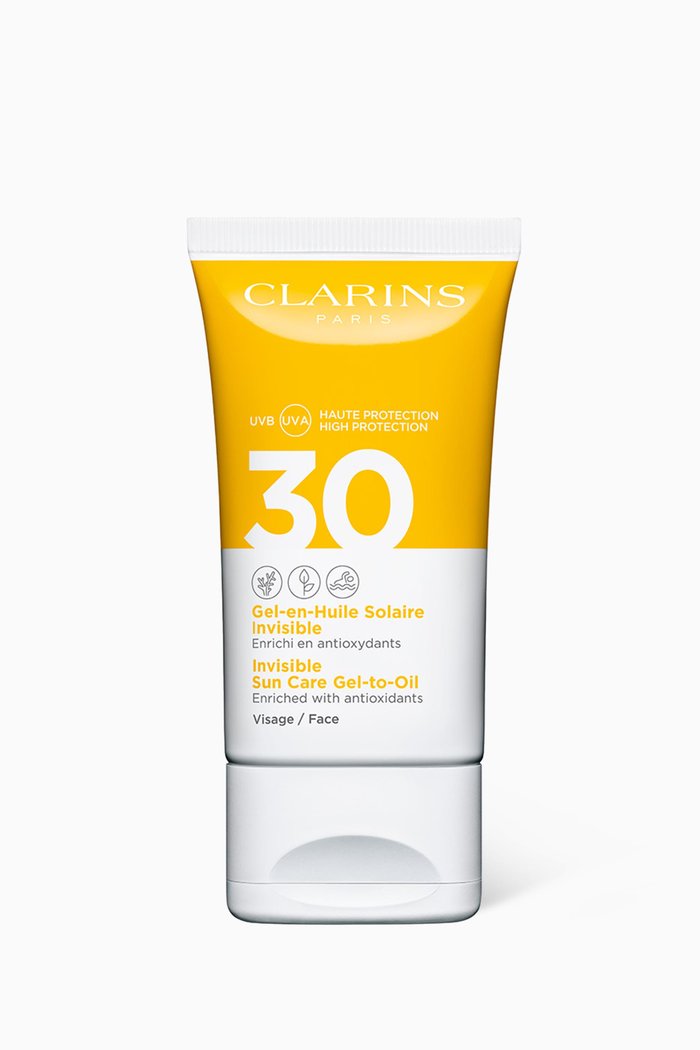 

Invisible Gel-to-Oil Facial Sun Care UVA/UVB 30, 50ml, Colourless