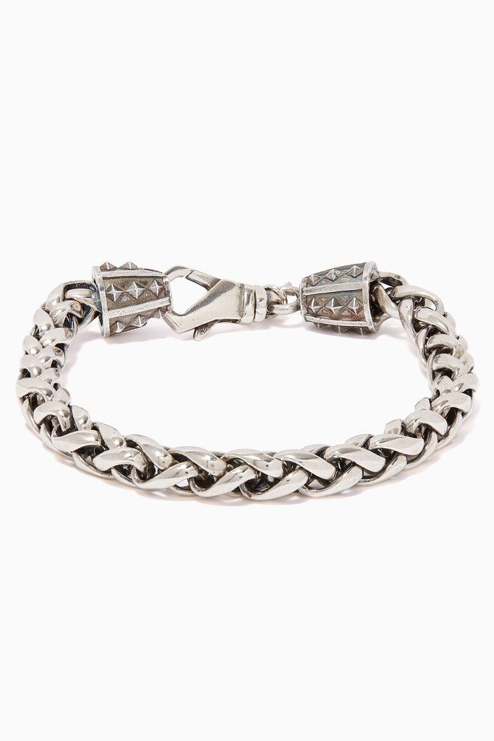 

Silver Espiga Chain Bracelet