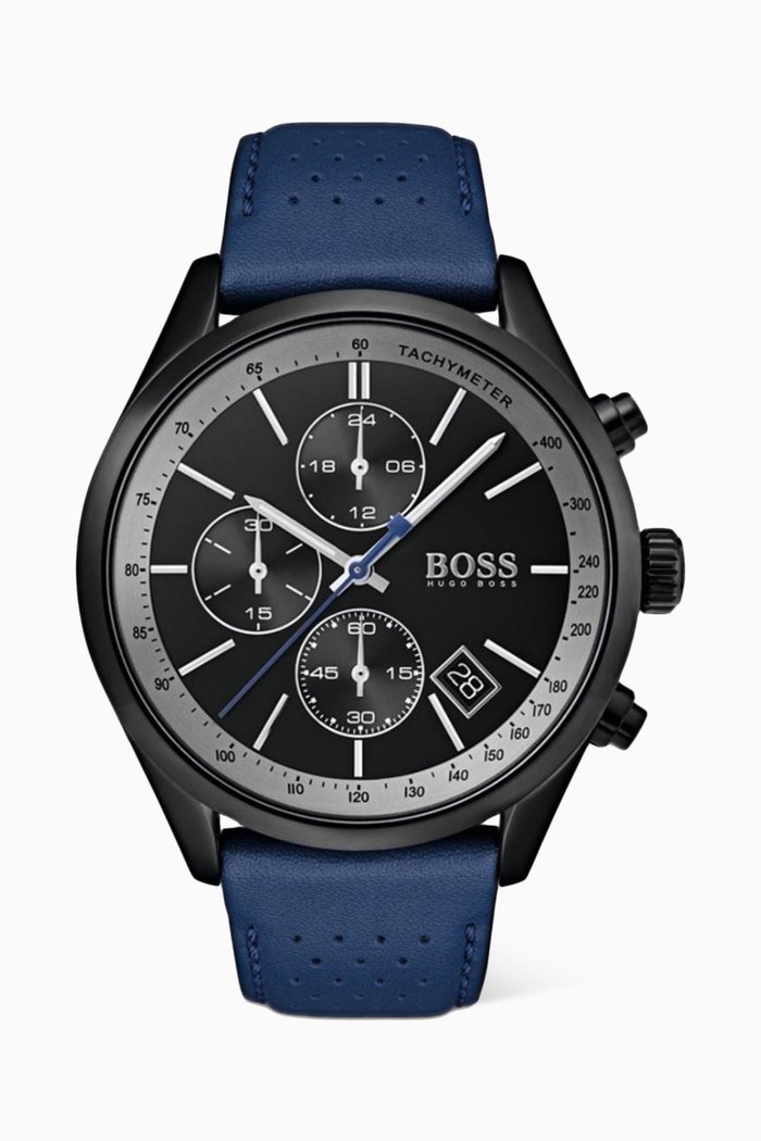 

Grand Prix Chronograph Watch, Blue