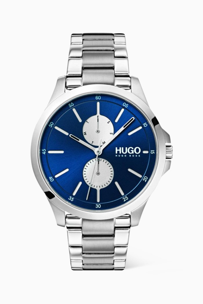 

Jump Quartz Watch, Silver
