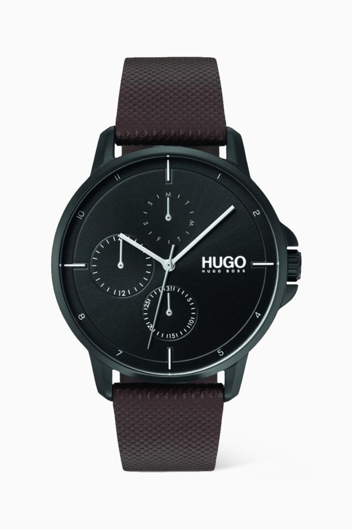

Focus Quartz Watch, Brown