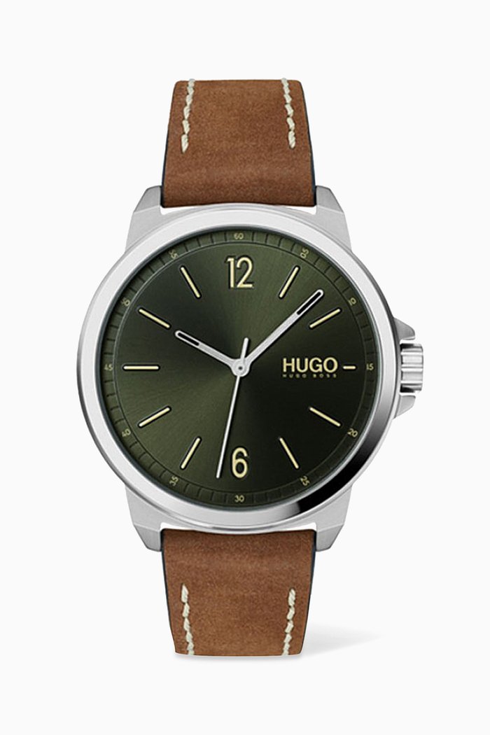 

Lead Quartz Watch, Brown