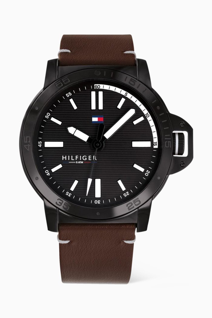 

Driver Quartz Watch, Brown