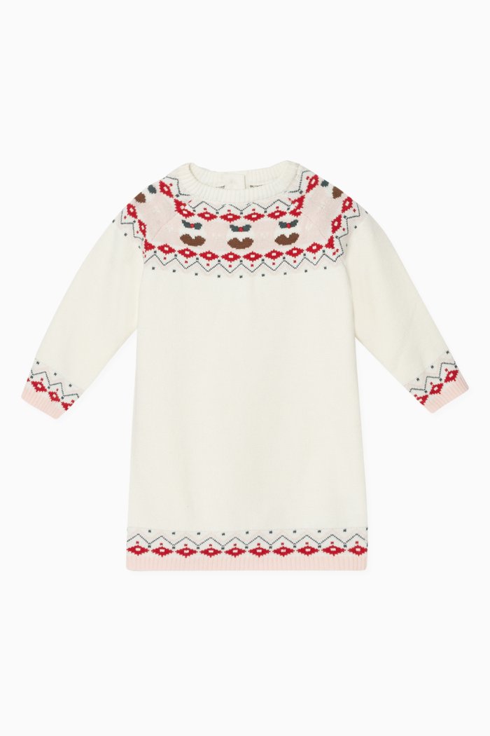 

Christmas Fair Isle Dress, Multicolour