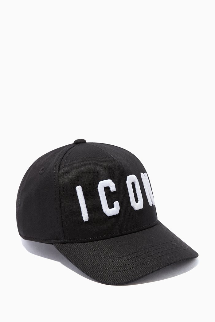 

Icon Logo Baseball Cap, Black