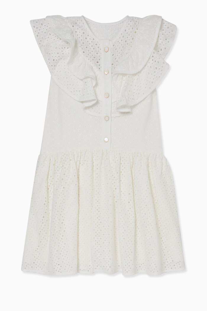 

Lace Dress, White