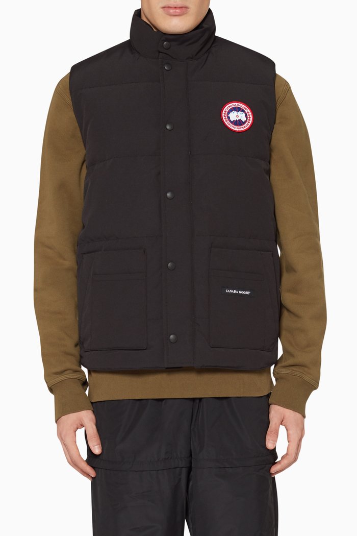 Freestyle Down Gilet, Black