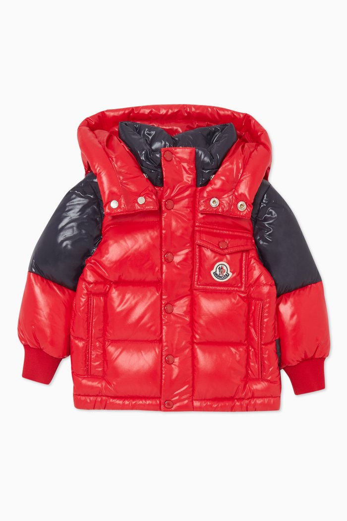 

Biarriz Nylon Down Jacket, Red