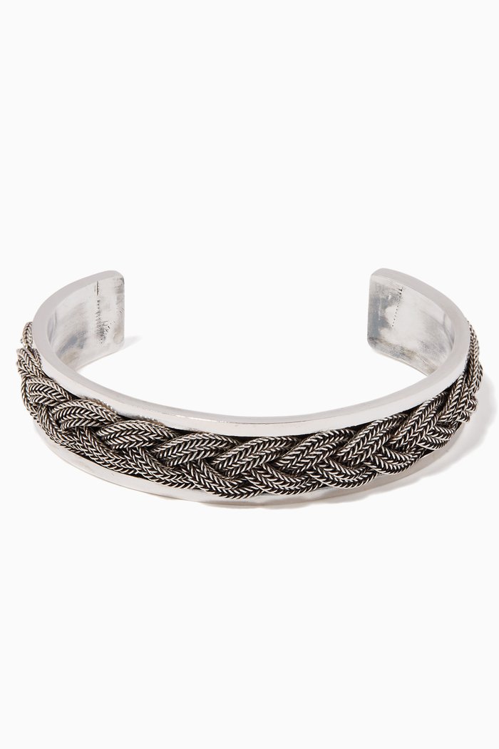 

Sterling Silver Braided Cuff