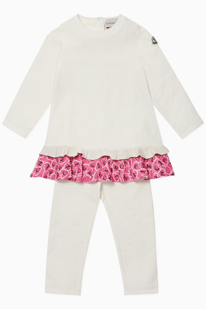 

Crewneck Sweater & Leggings Set, White