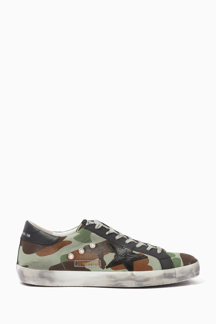 

Superstar Camouflage Sneakers, Green