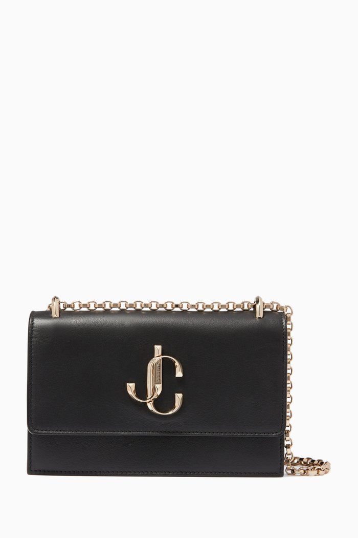 Bohemia Calf Leather Mini Bag, Black