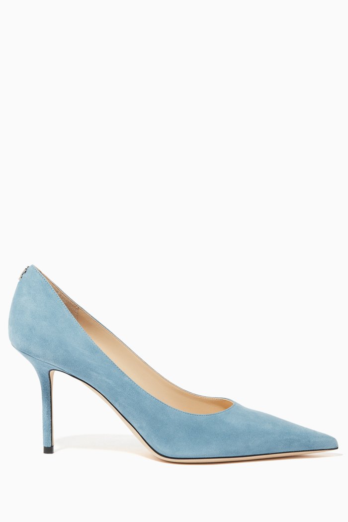 

Love 85 Suede Pumps, Blue