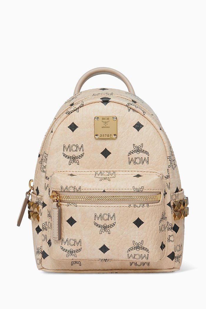 

Stark Side Studs Bebe Boo Backpack, Neutral