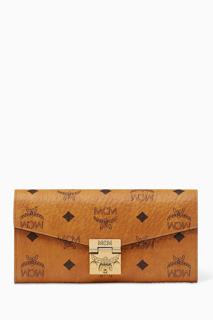 

Large Patricia Cross-Body Wallet, Brown