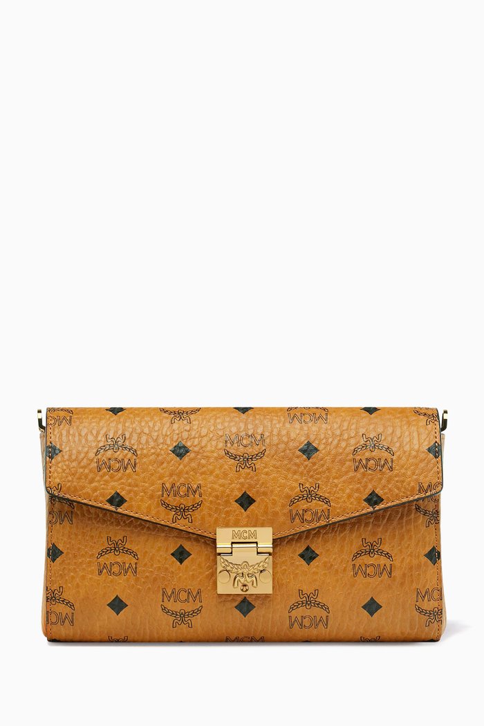 

Millie Visetos Cross-Body Bag, Brown