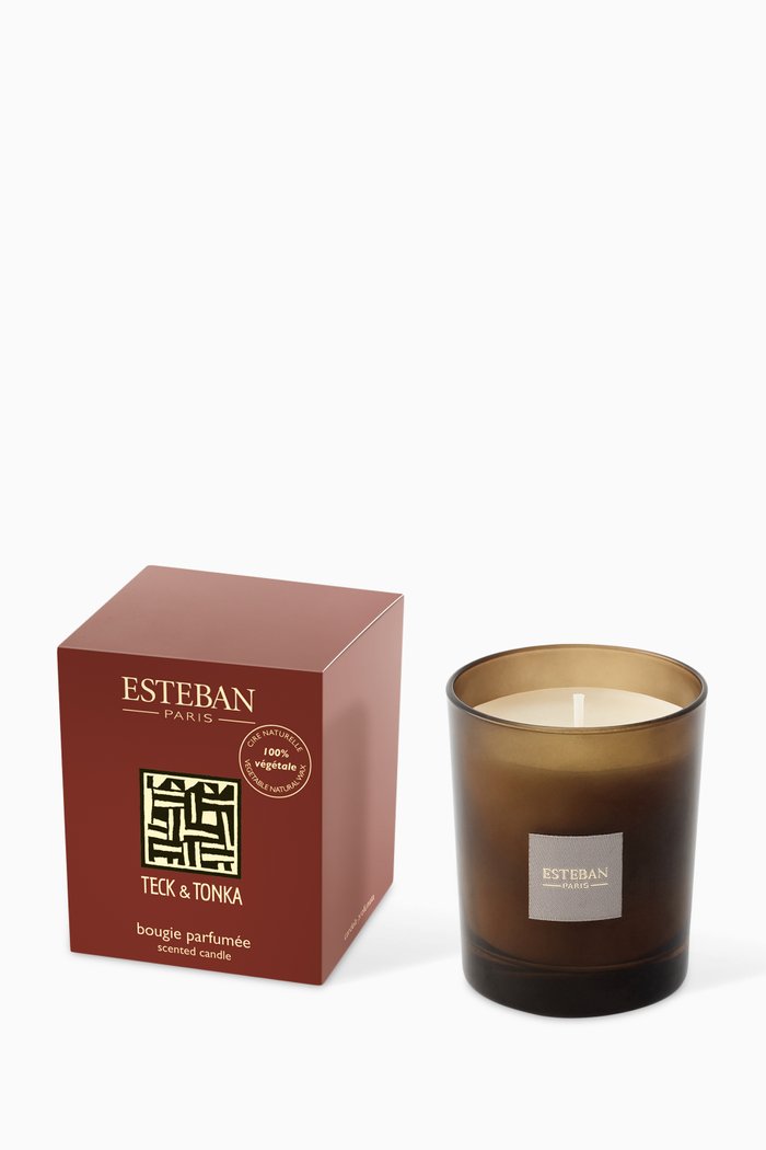 

Teck et Tonka Refillable Scented Candle, 170g, Multicolour