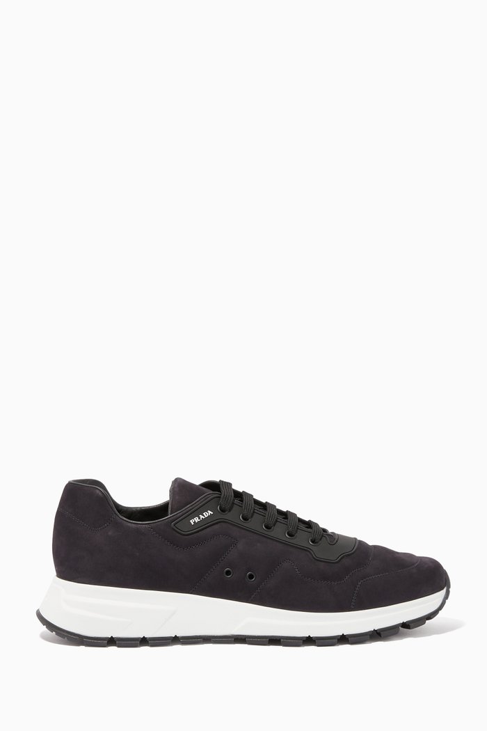 

Prax Suede Sneakers, Black