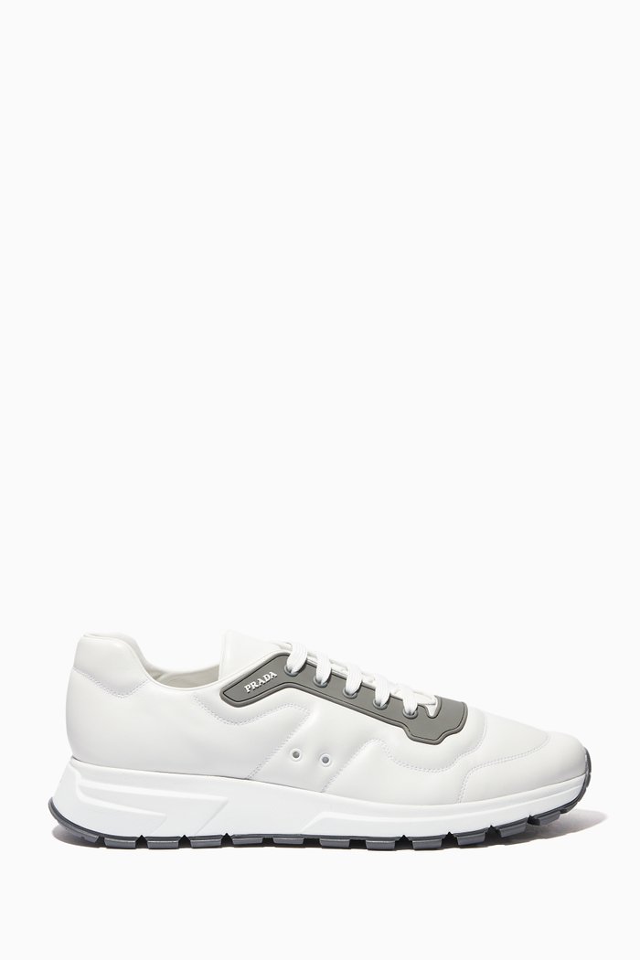 

Prax Leather Sneakers, White