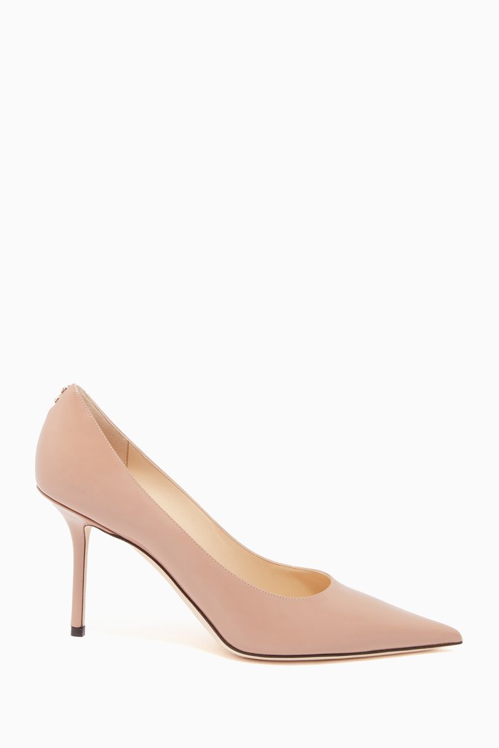 

Love 85 Patent Leather Pumps, Pink