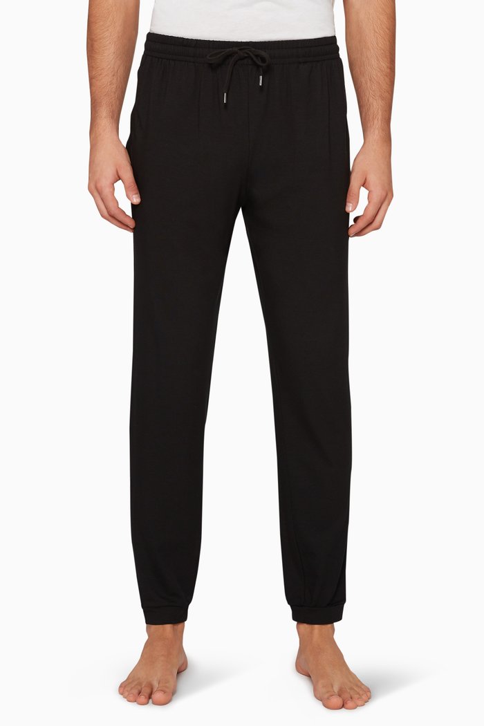 

Basel Micro-Modal Stretch Lounge Pants, Black