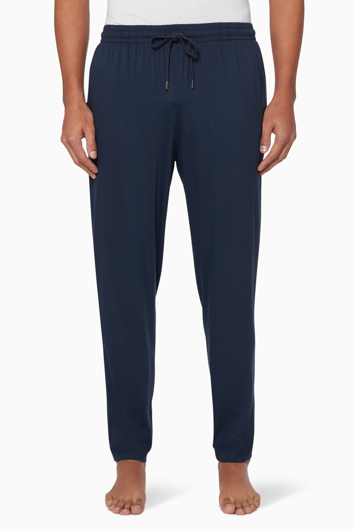 

Basel Jersey Lounge Pants, Blue