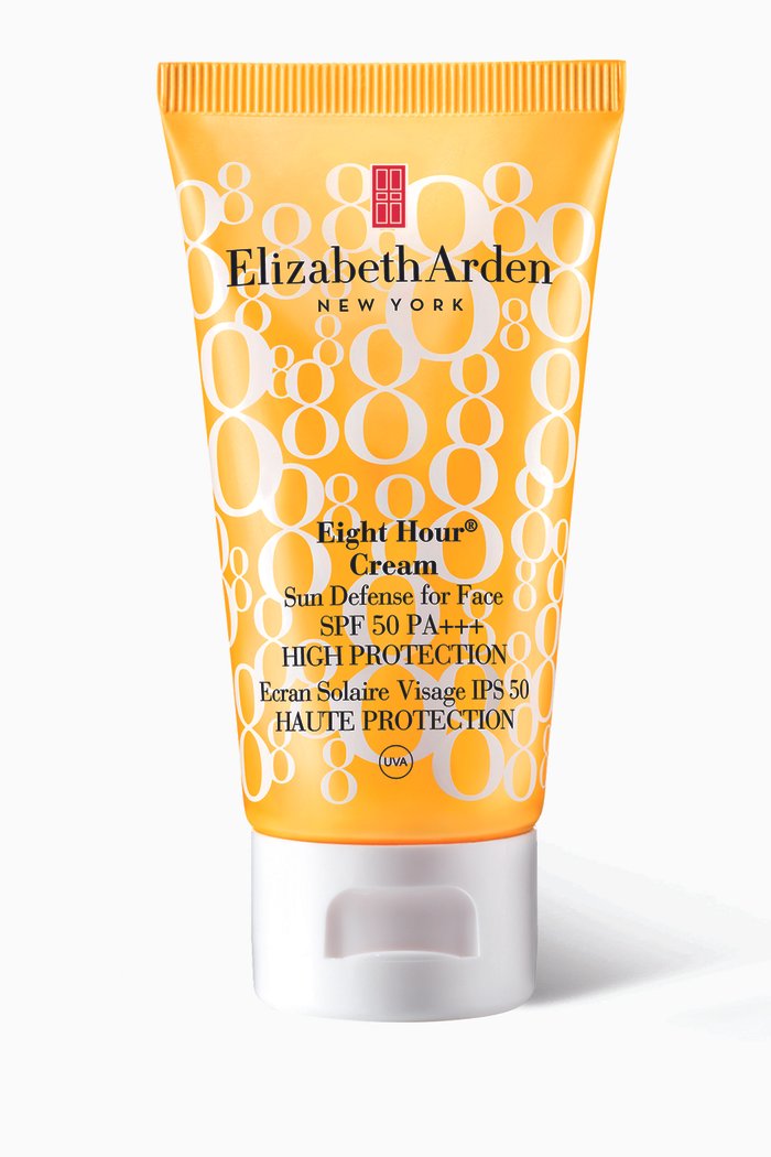 

Eight Hour® Cream Sun Defense for Face SPF 50 PA+++ Sunscreen, 50ml, Multicolour