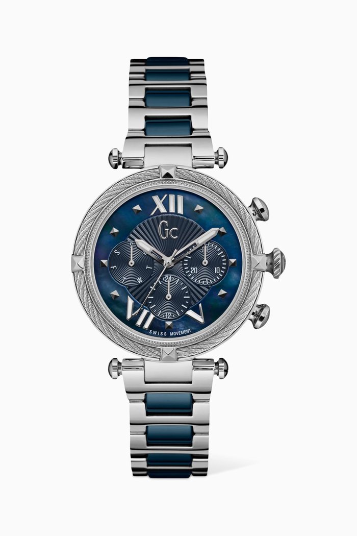 Cablechic Ceramic 38mm Watch, Multicolour