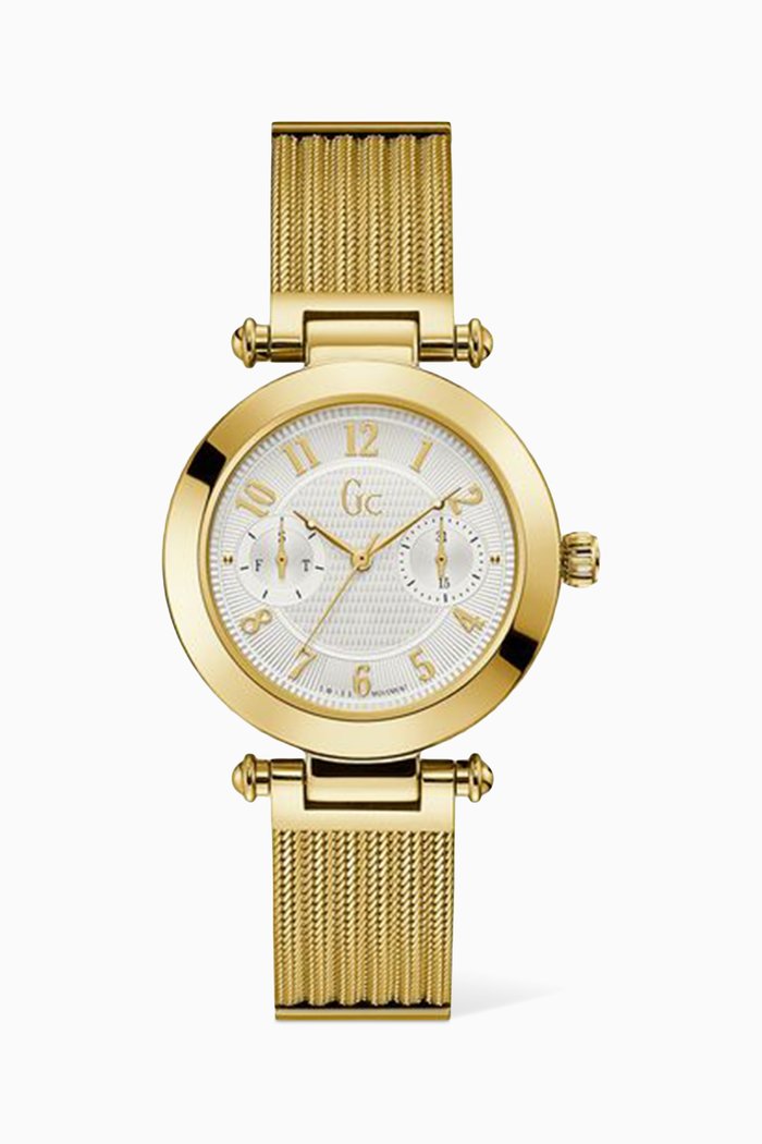 

PrimeChic Mesh 36.5 Watch, Gold