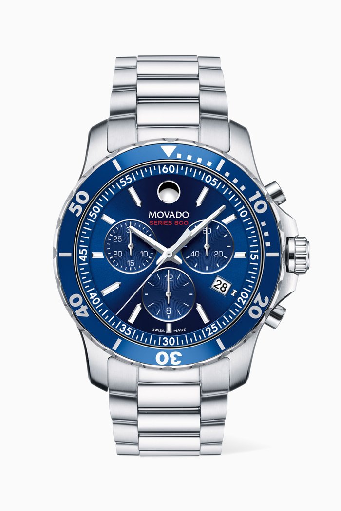 

Series 800 Chronograph Watch, Silver
