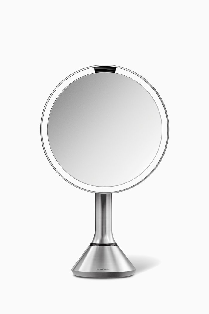

Brushed Steel Sensor Touch Control Mirror, 20cm, Multicolour