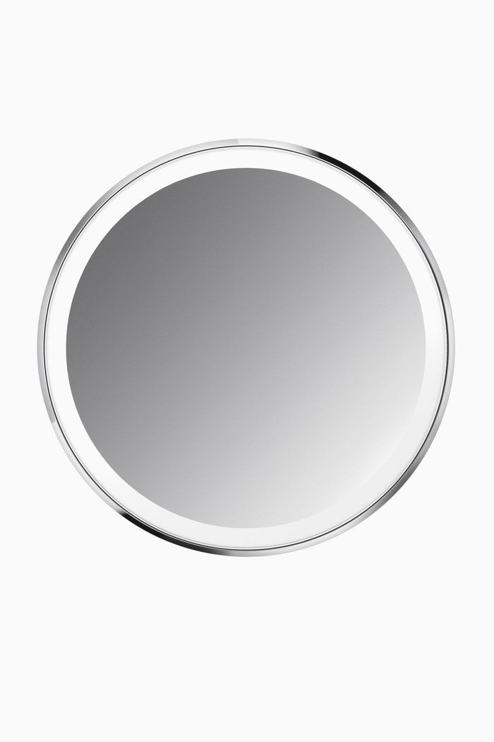 

Brushed Steel Sensor Mirror Compact, 10cm, Multicolour