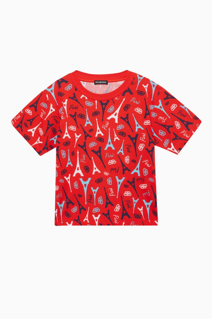 

Logo Print T-Shirt, Red