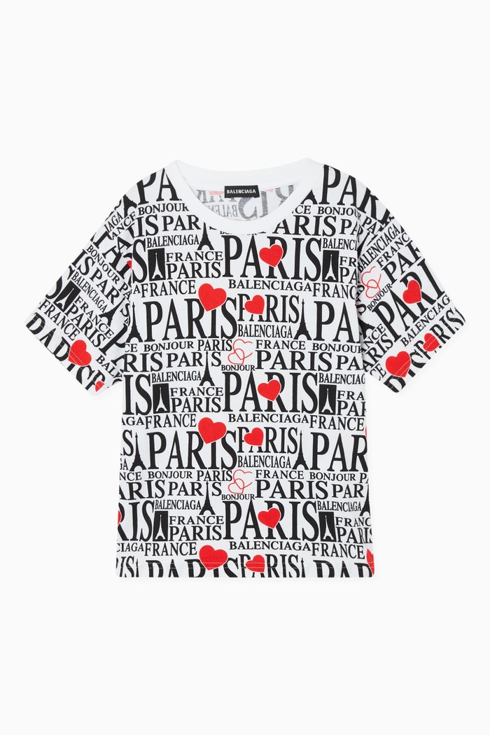 Logo Print T-Shirt, White